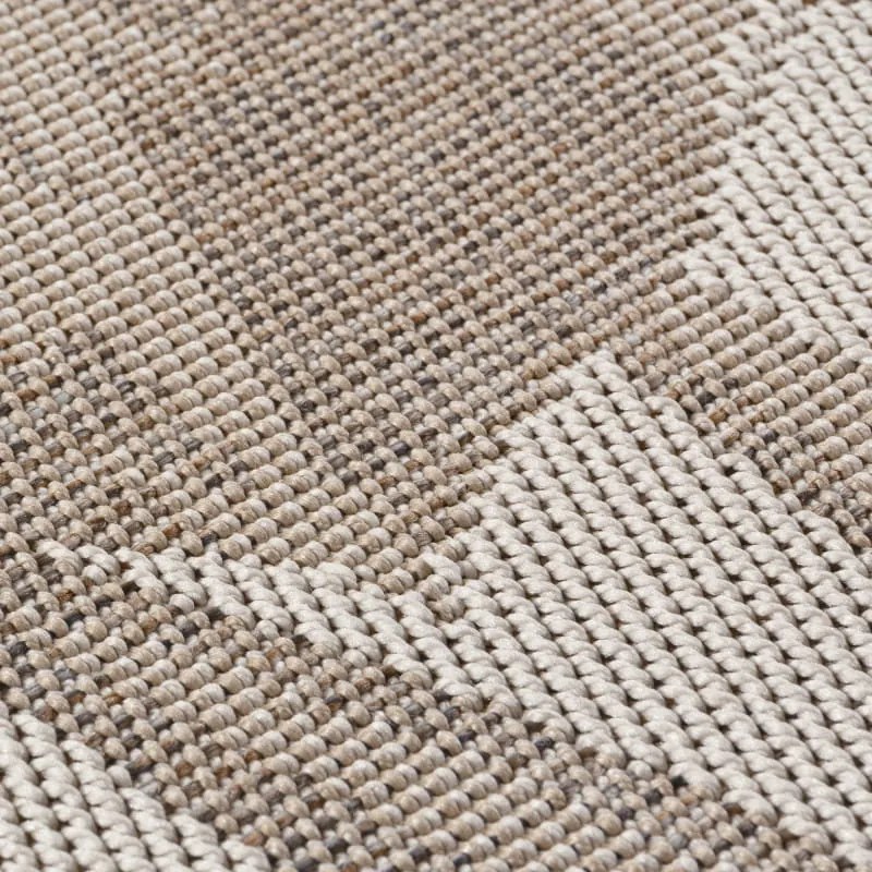 Dywan zewnętrzny Desert Listki beżowy 120 cm x 170 cm