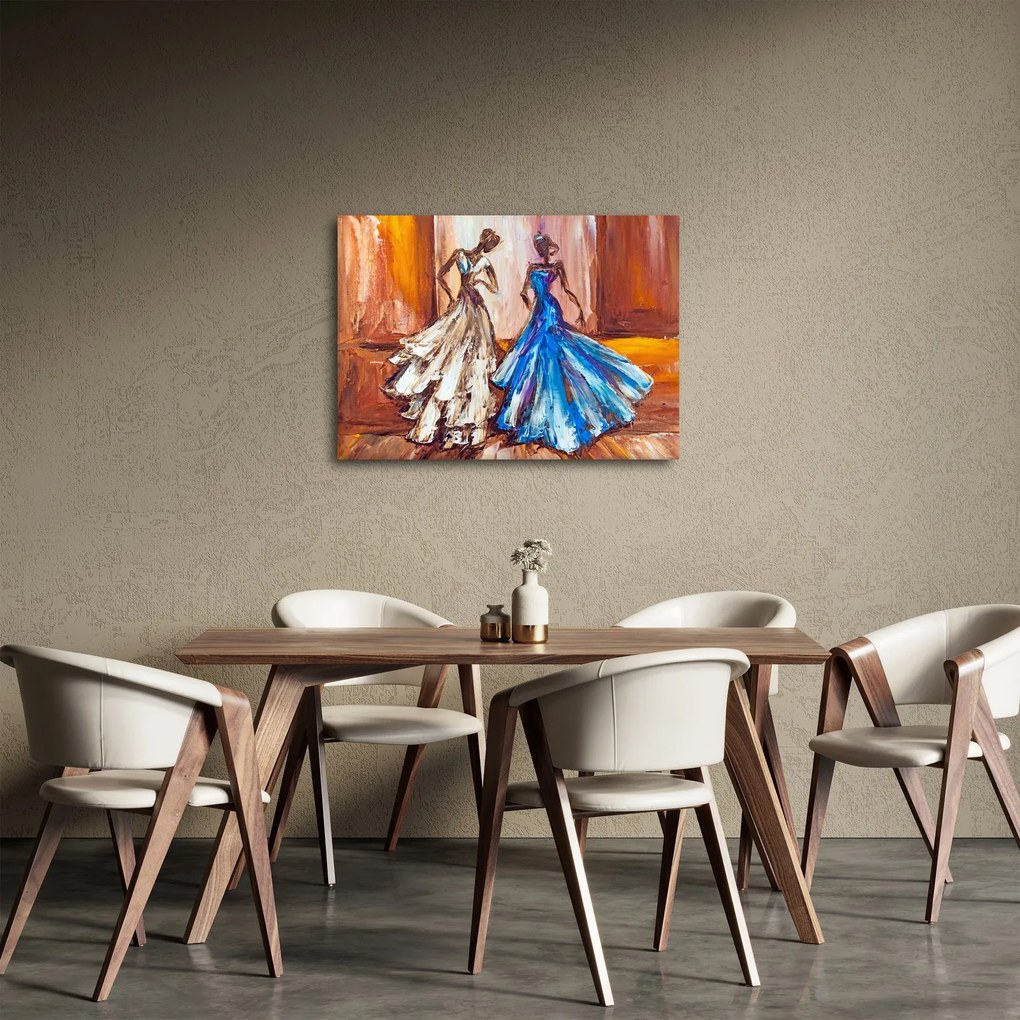 Obraz - tancerz, obraz olejny (70x50 cm)