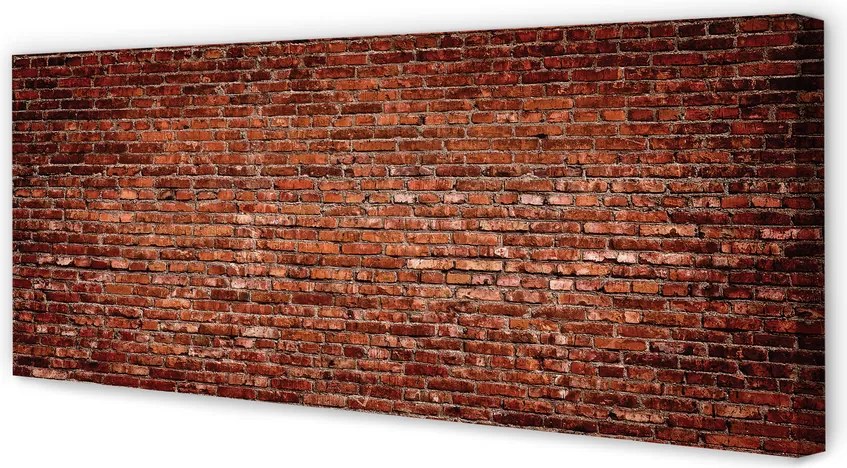 Zdjęcie na płótnie Cegła W Odcieniach Terakoty
