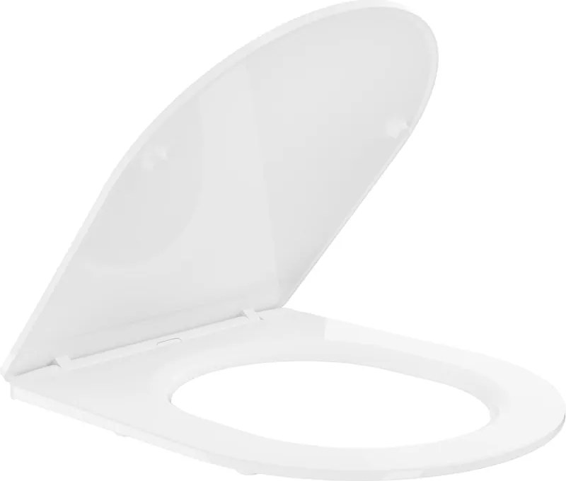 Mexen deska wolnoopadająca slim, duroplast, biała połysk - 39224000