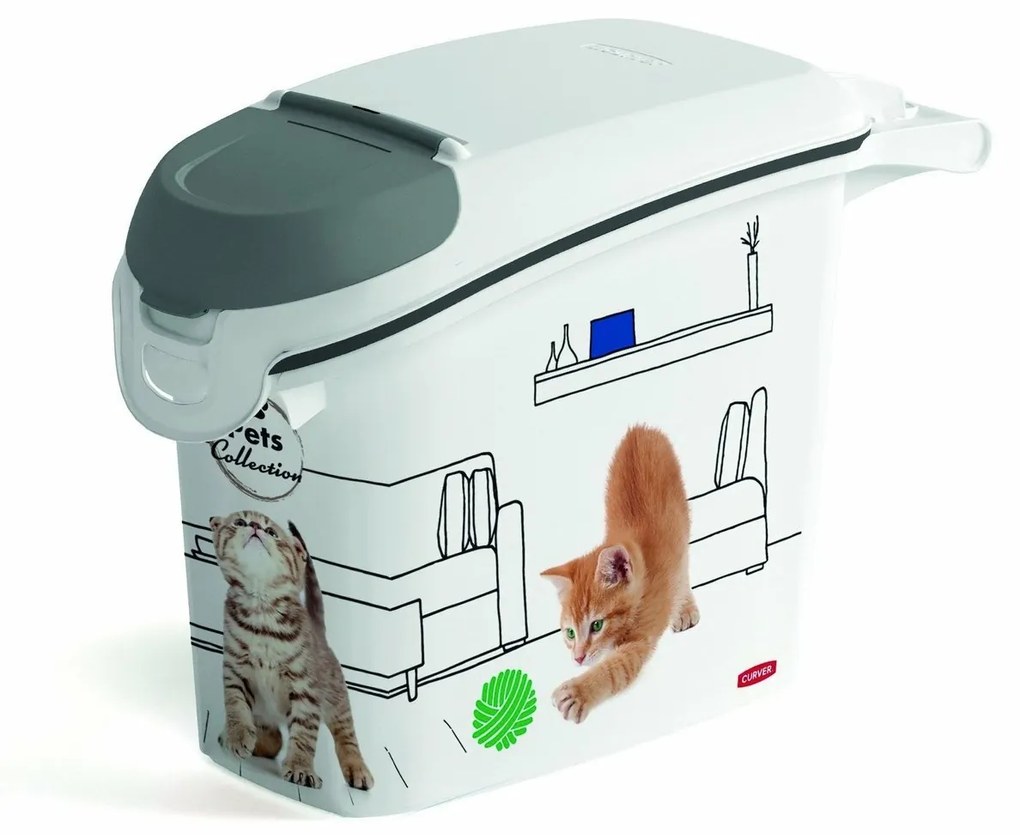 Curver Pojemnik na karmę dla kota 6kg, 15 l