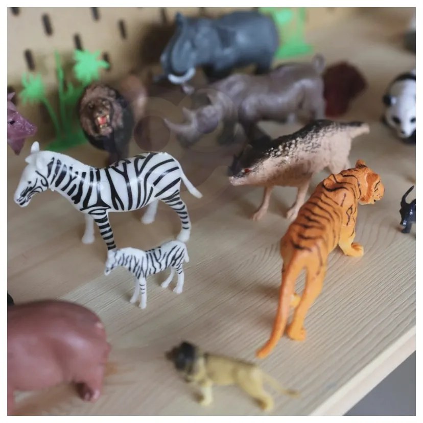 Woopie zestaw figurki zwierzęta xxl 58 szt.