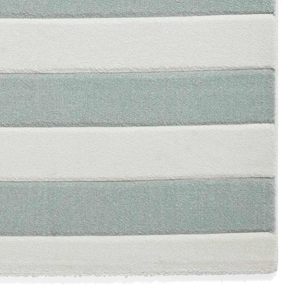 Miętowy dywan 80x150 cm Cove Stripe – Catherine Lansfield