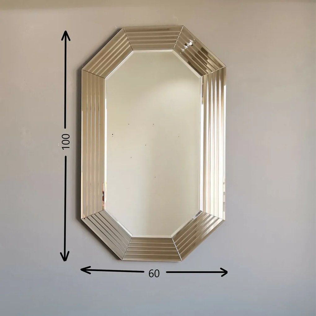 Lustro Bronze 60 x 100 cm