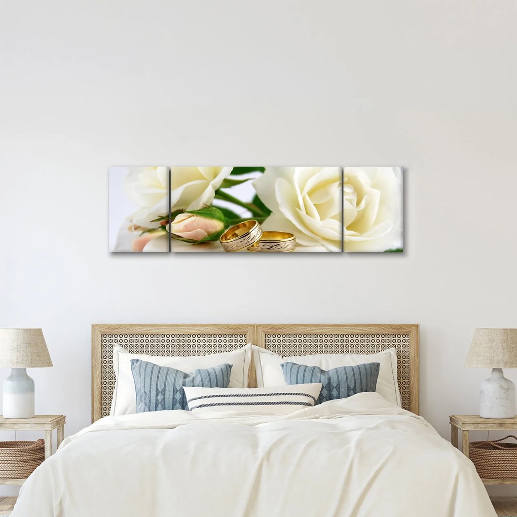 Obraz - Dzień ślubu (170x50 cm)