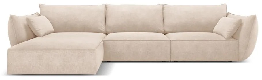 Beżowy narożnik (lewostronny) Vanda – Mazzini Sofas