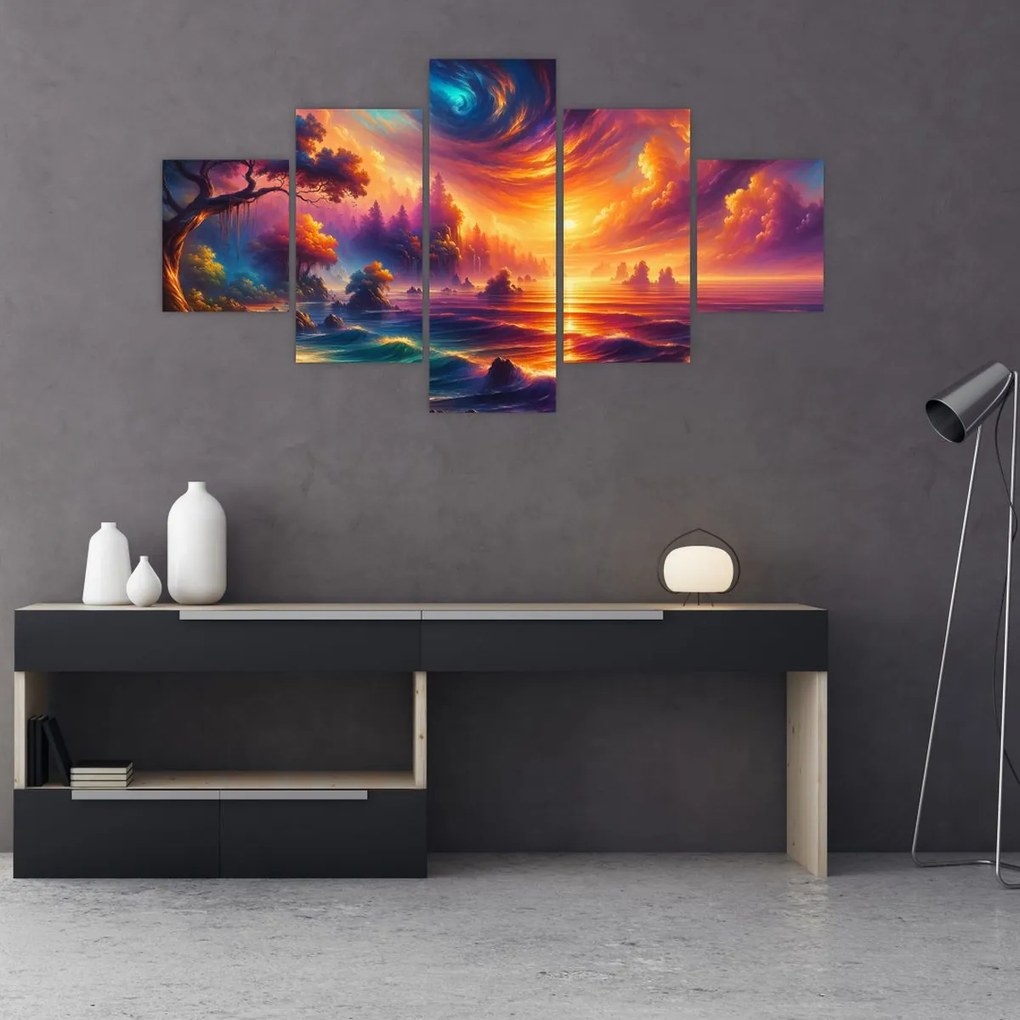 Obraz - Magiczny świat (125x70 cm)