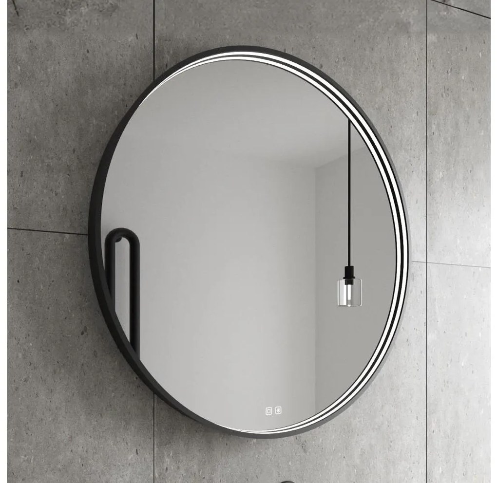 NIMCO ZPC 31001RVX-90 - lustro łazienkowe LED z podświetleniem 3000-6500K 70 cm IP44