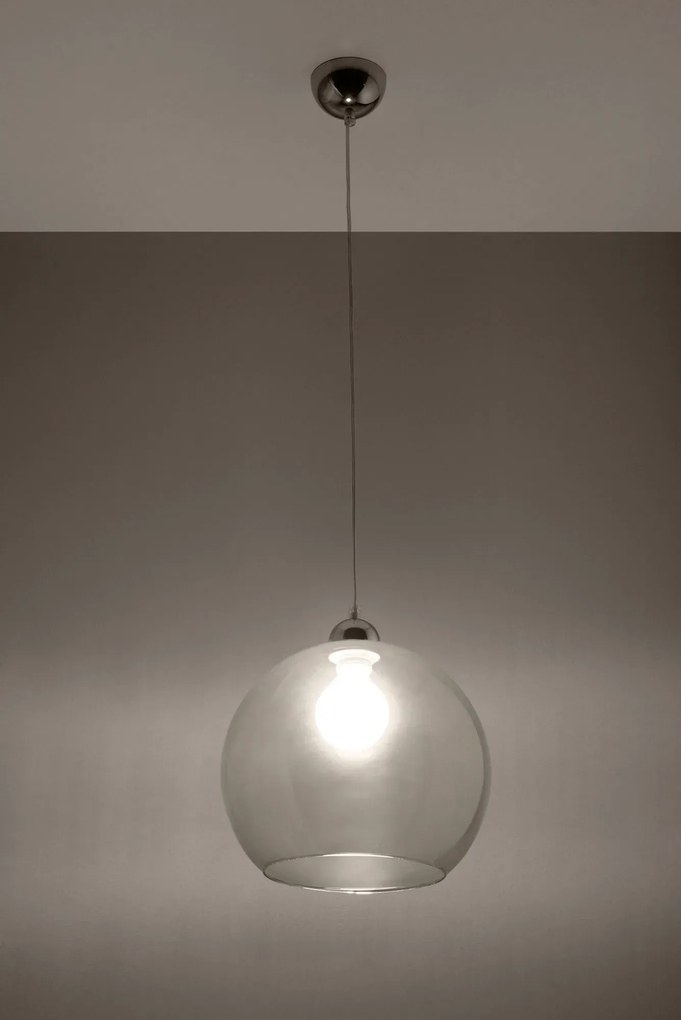 Loftowa lampa wisząca kula K0-W79