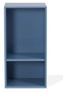 Niebieski regał Tenzo Z Halfcube, 36x70 cm