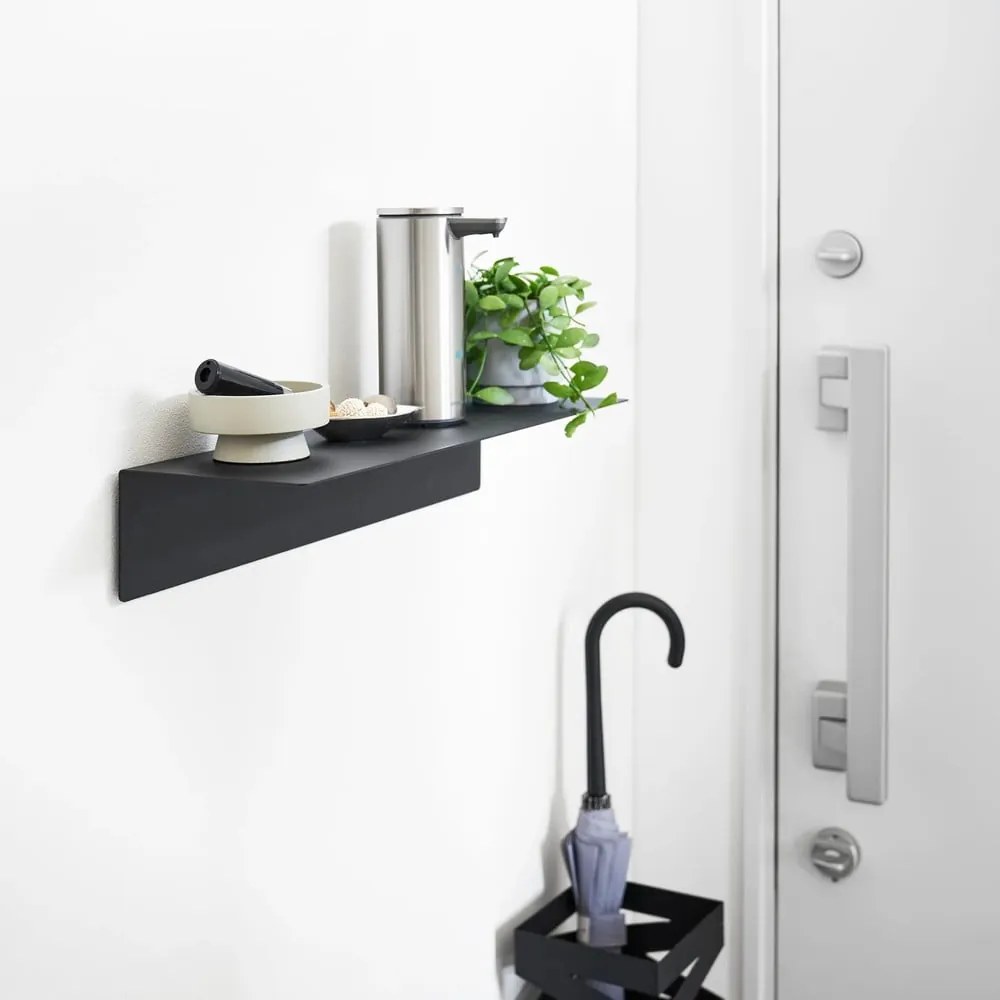 Czarna metalowa półka 50 cm – YAMAZAKI