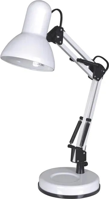 Biała regulowana lampka na biurko N1-Z07