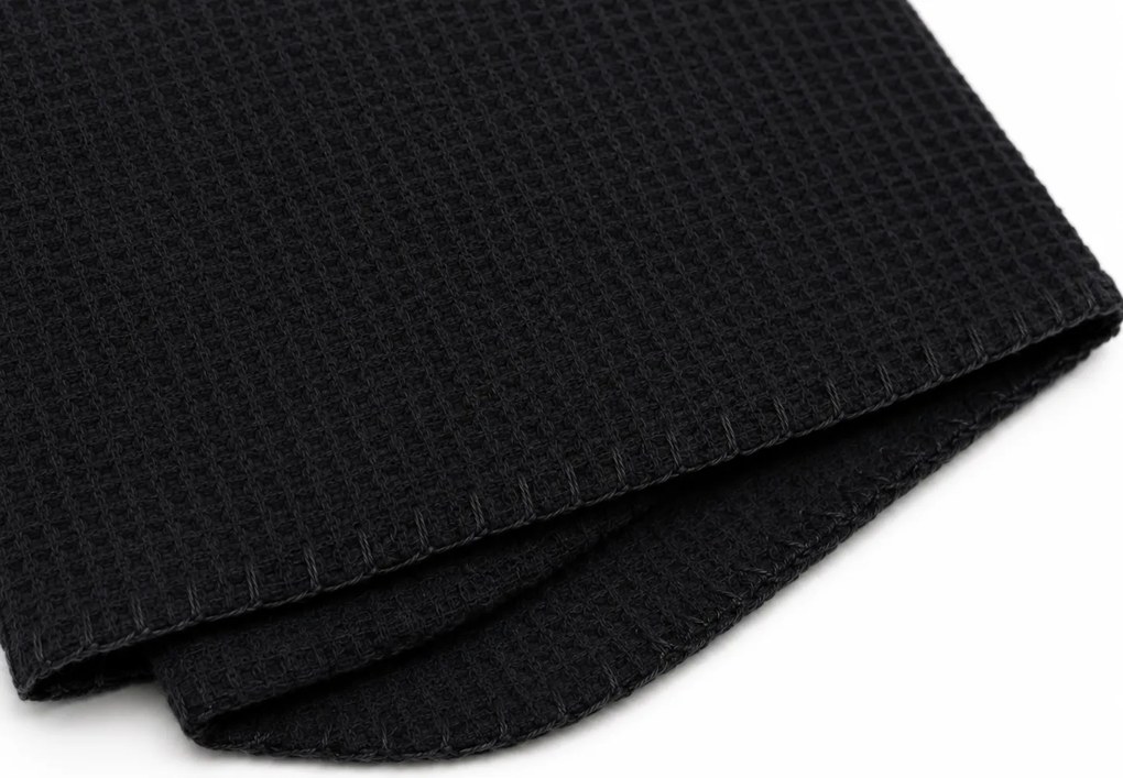 Koc fleece VELINA, czarny Rozmiar: 150 x 200 cm