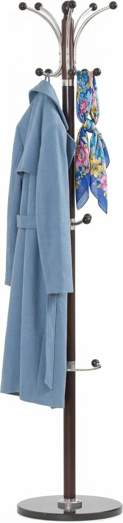 Drewniany Wieszak Stojący Wenge F7-H01