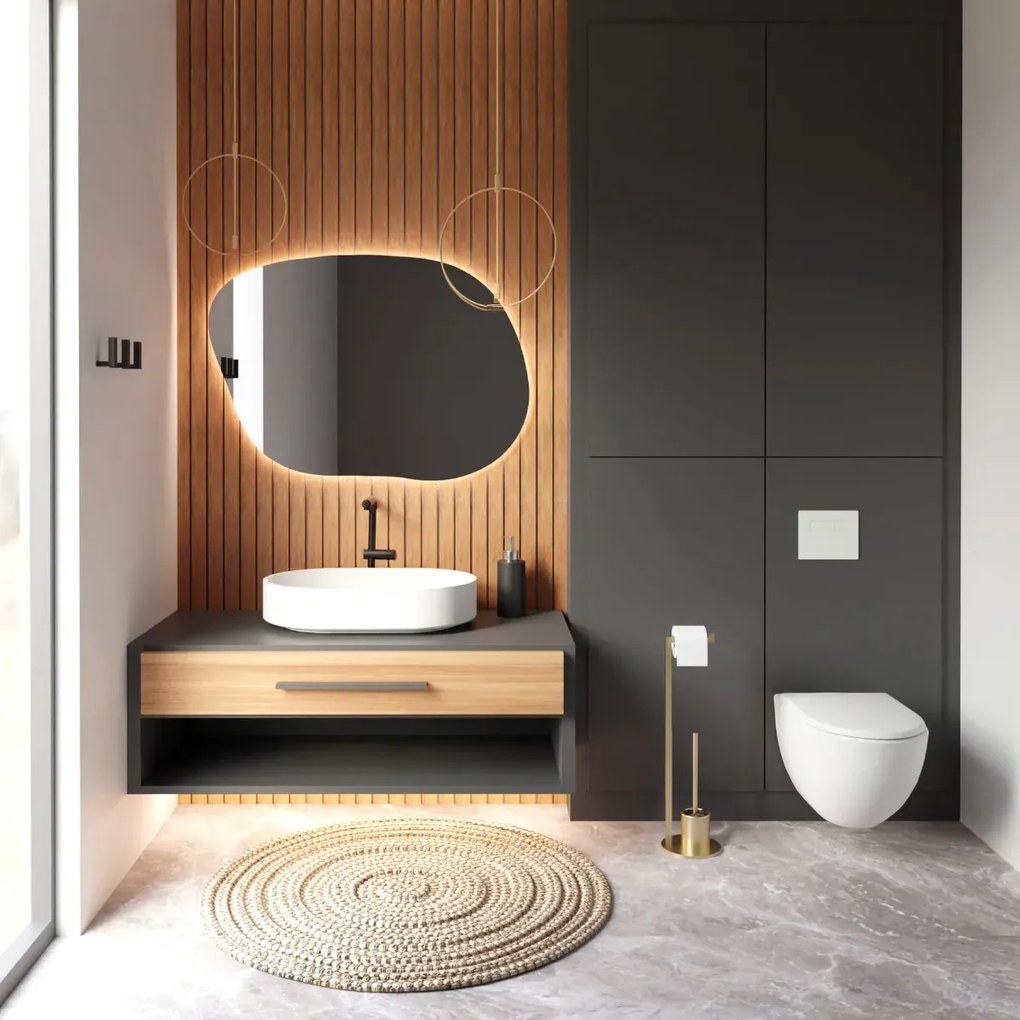 Szczotka do WC SC-03 złota BALTICA DESIGN