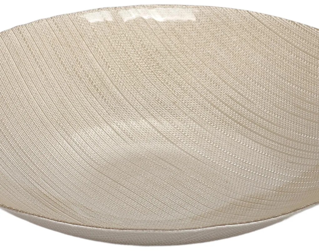 Szklana misa KARNEOL, Ø 30 cm