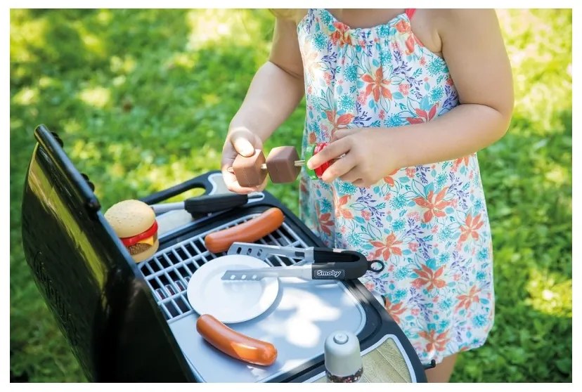 Smoby grill ogrodowy dla dzieci barbecue 18 akcesoriów