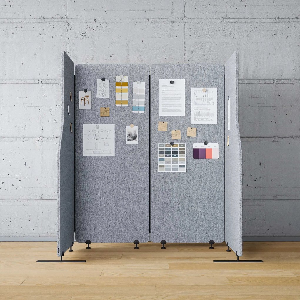 Parawan akustyczny, ścianka biurowa Moon Dust, 240/145 cm: SADIE
