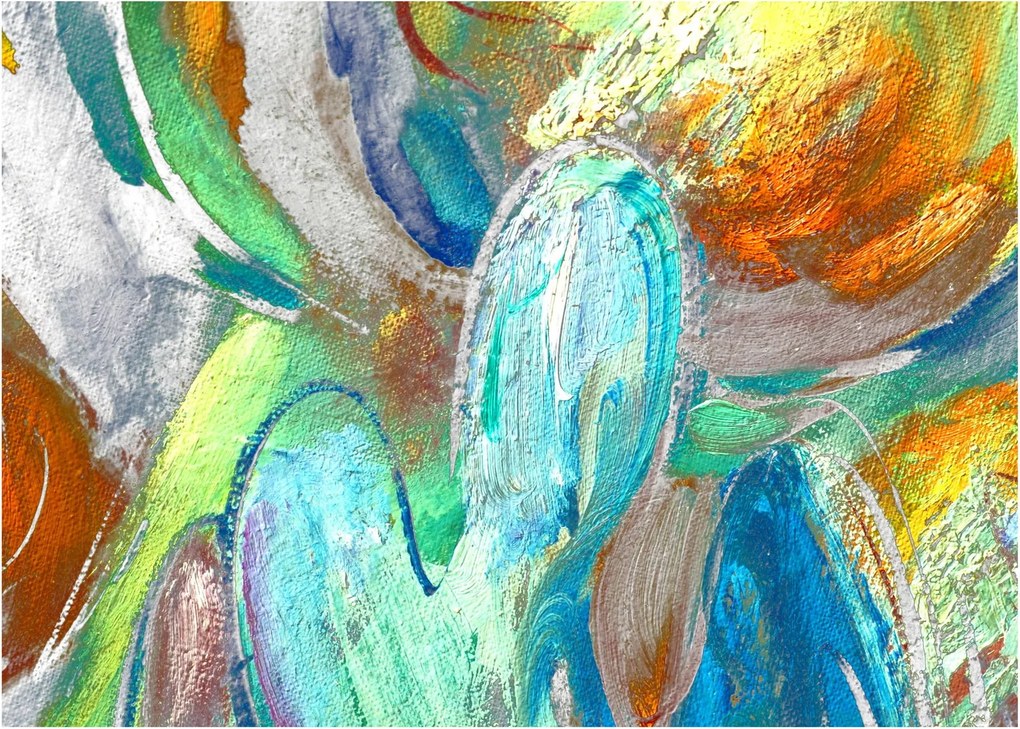 Obraz - Kolorowa abstrakcja (70x50 cm)