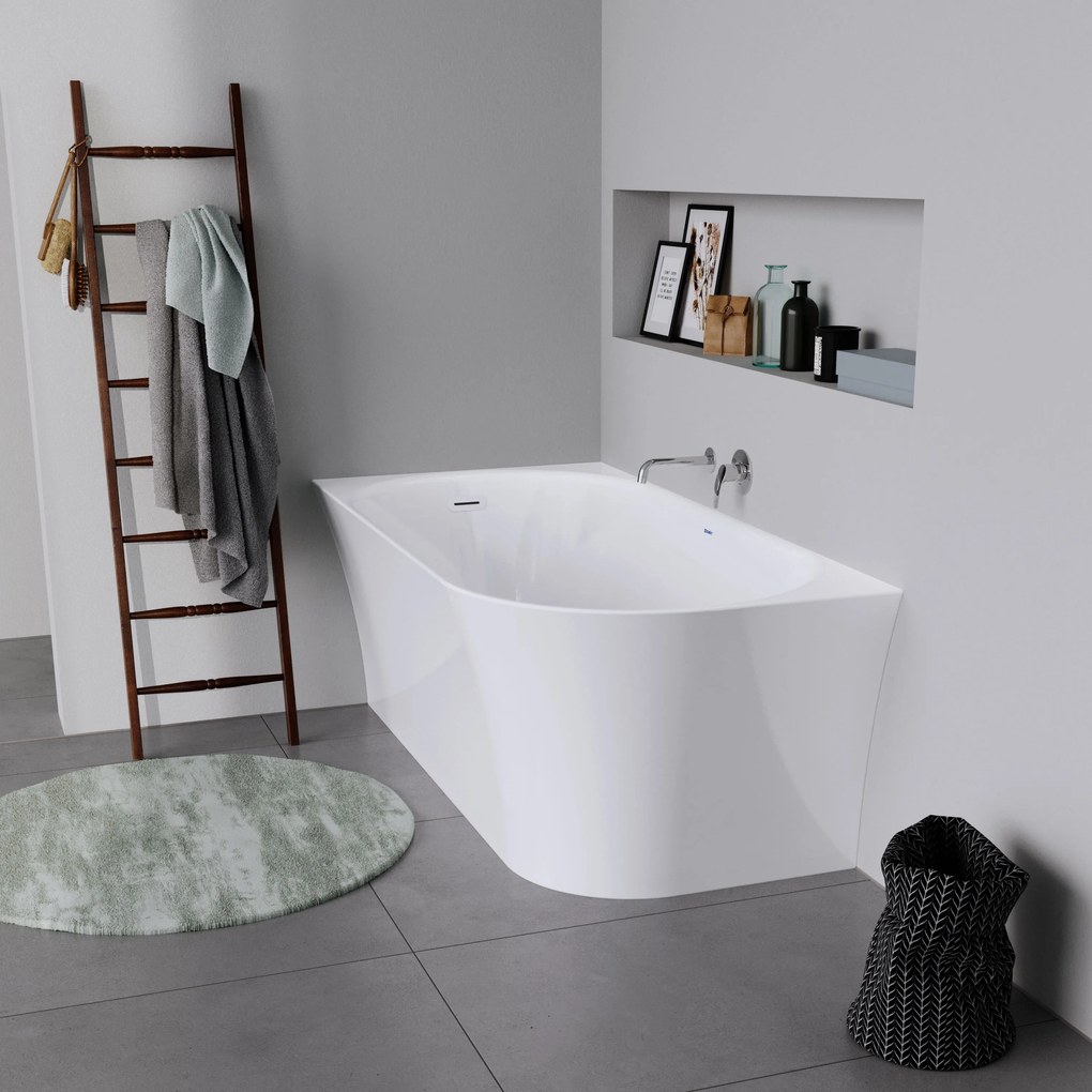 Duravit DuraDelfi Eck-Badewanne