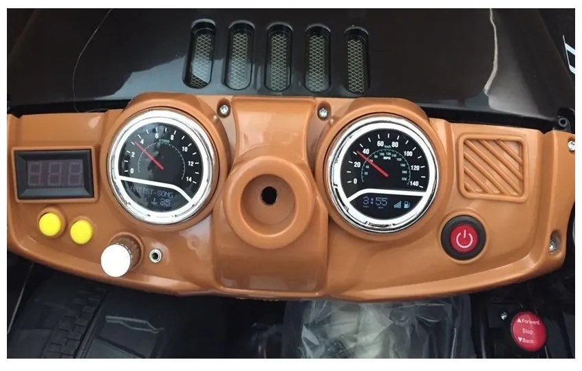 Auto na akumulator jeep jj245 czarny