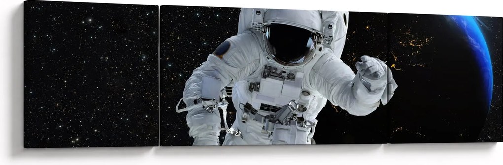 Obraz - Astronauta w kosmosie (170x50 cm)
