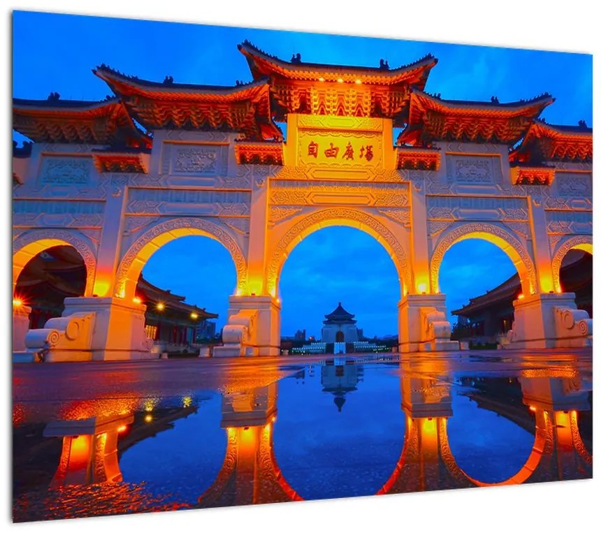 Obraz na szkle - Tajwan (70x50 cm)