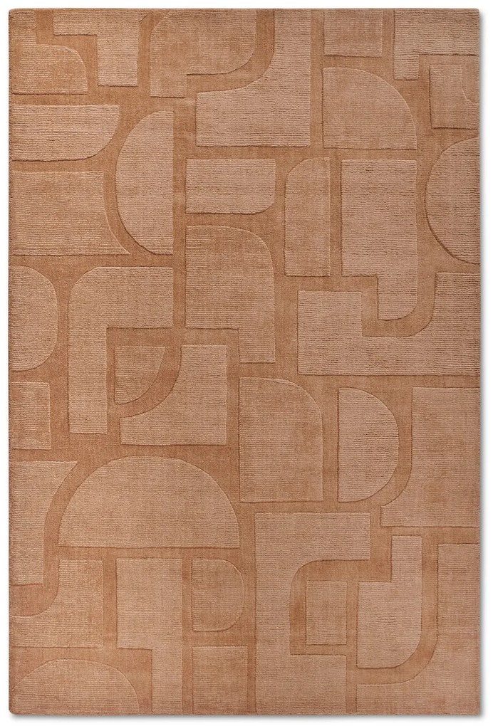 Dywan wełniany Villeroy &amp; Boch Alexis odcienie brązowego 80 cm x 150 cm