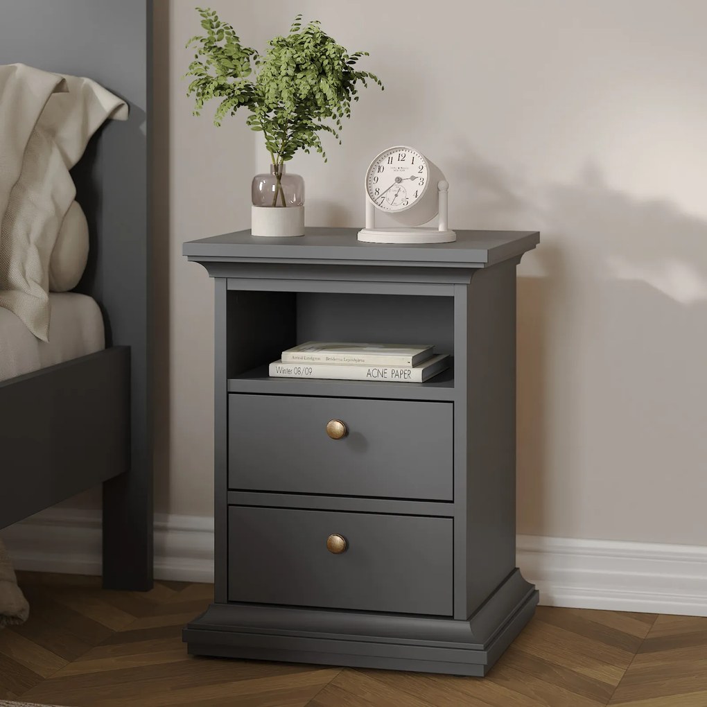 Szafka nocna Paris kolor szary