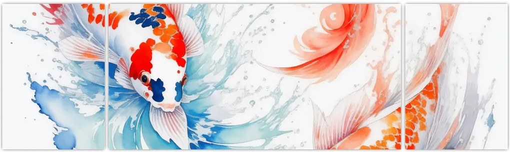 Obraz - Ryba (170x50 cm)