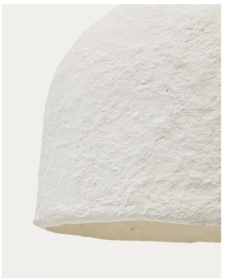 Biała lampa wisząca ø 35 cm Sineu – Kave Home
