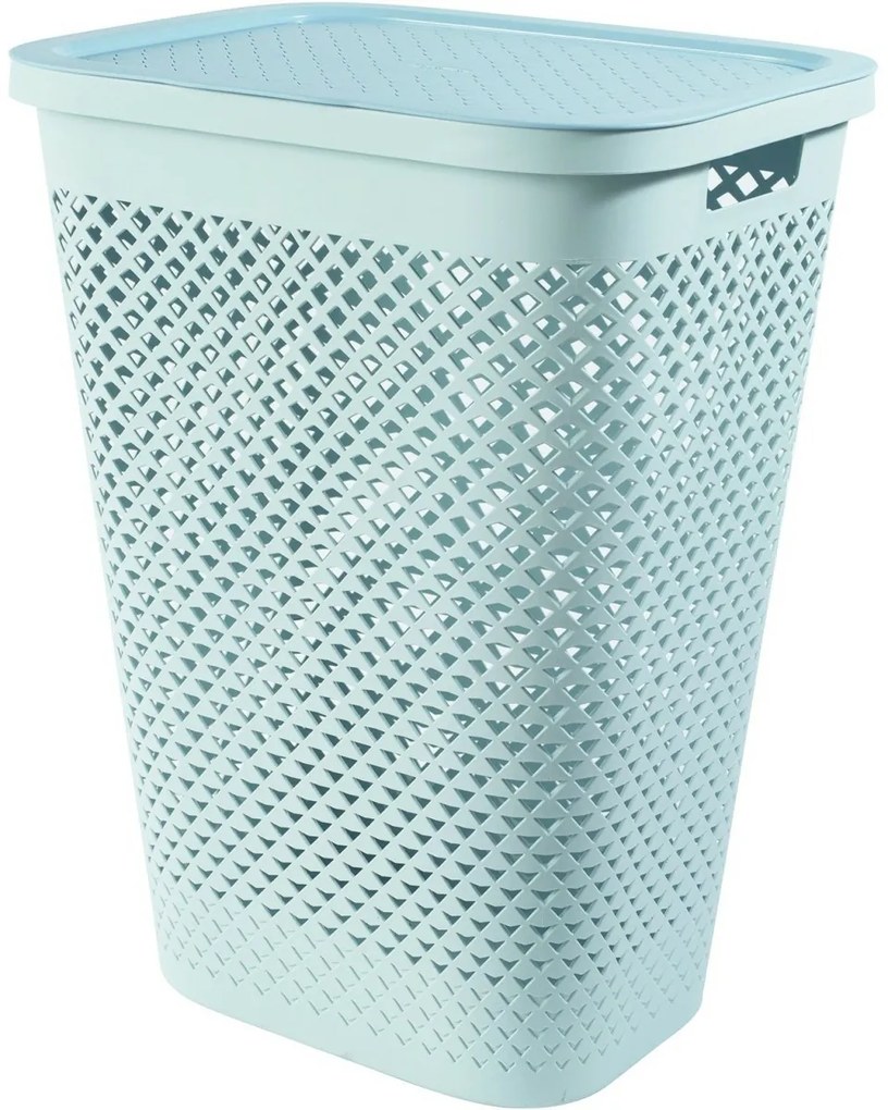 Curver Kosz na brudną bieliznę Pure 55 l,niebieski