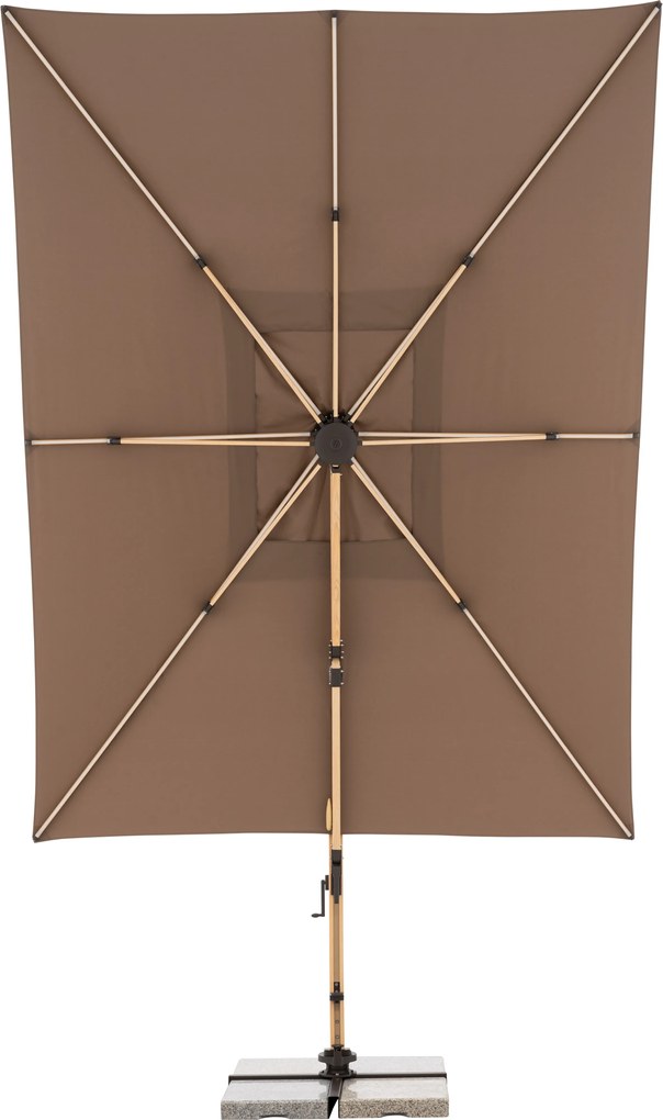 Doppler ALU WOOD XL 400 x 300 cm brązowa