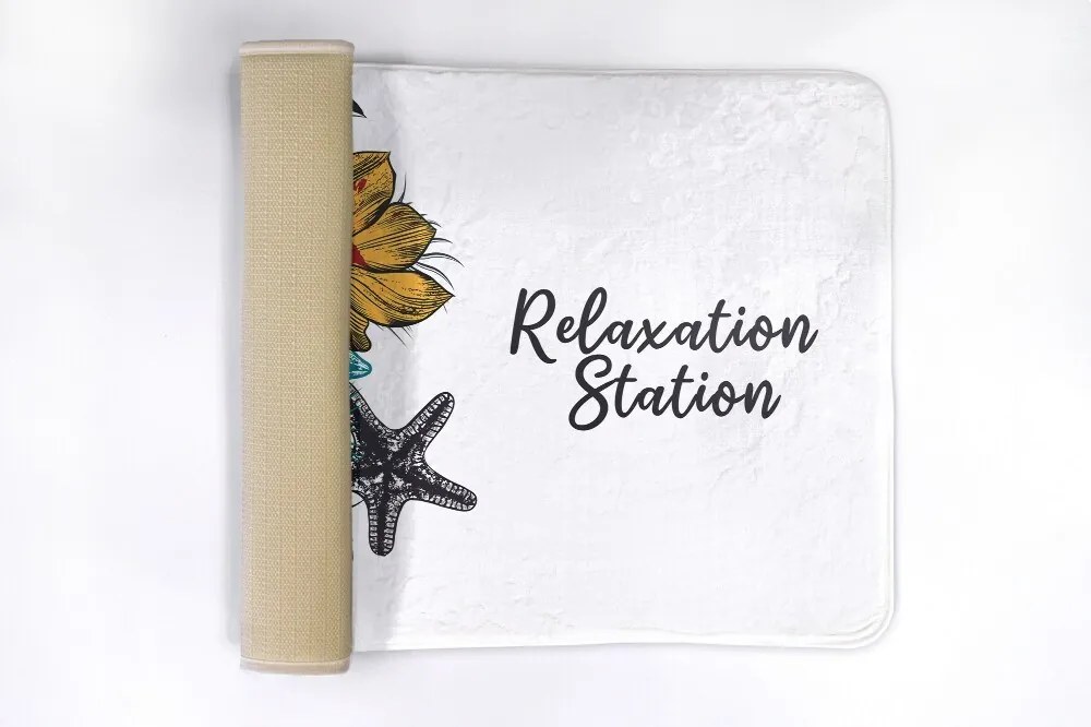 Dywanik pod prysznic Dywanik pod prysznic Ptaki Kwiaty