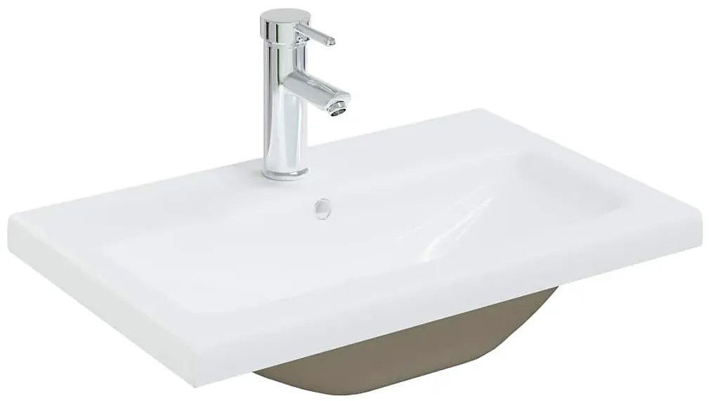 Umywalka wpuszczana w blat z baterią S9-R59