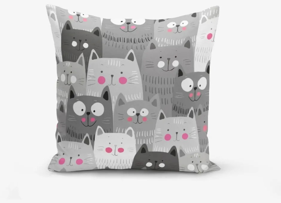 Poszewka na poduszkę z domieszką bawełny Minimalist Cushion Covers Catty, 45x45 cm