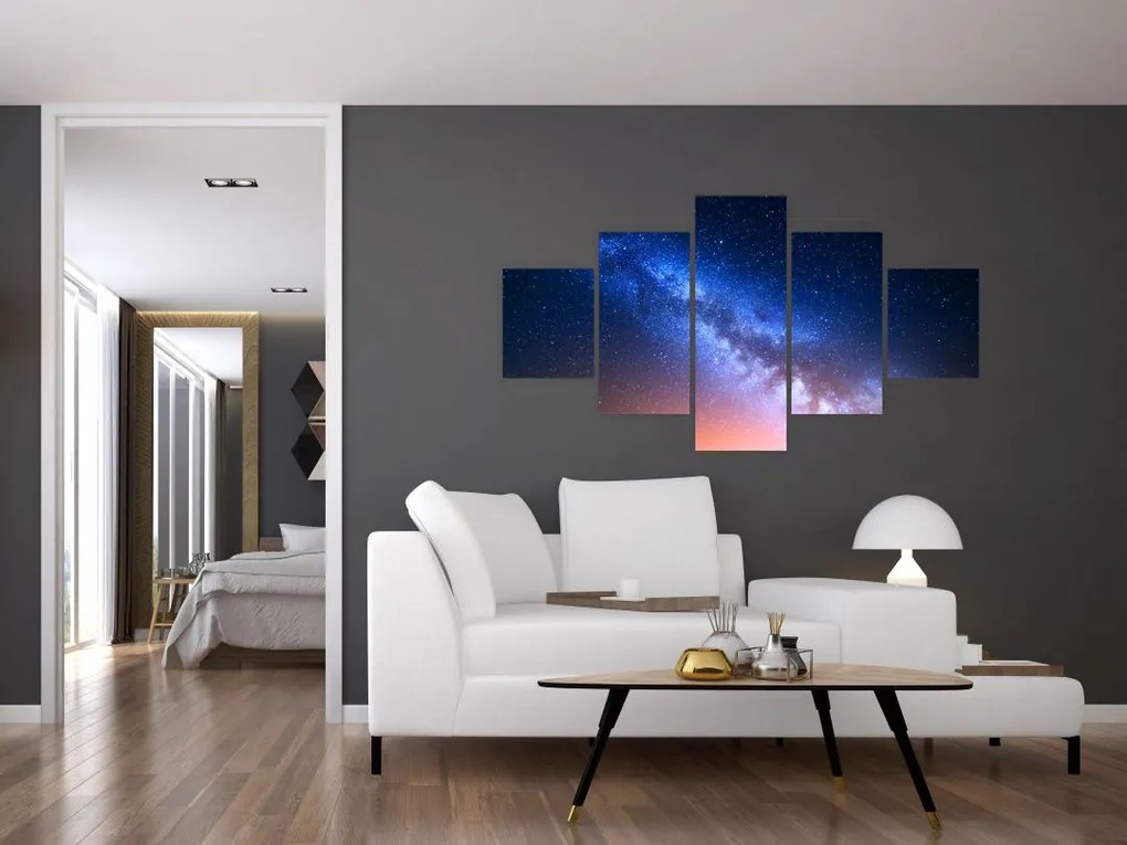 Obraz - Nocne piękno gwiazd (125x70 cm)