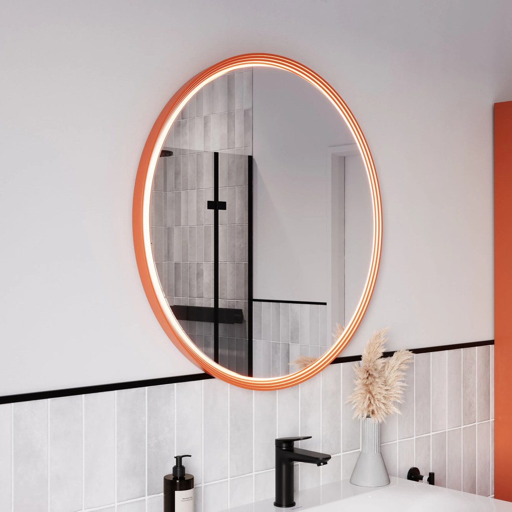 Lustro łazienkowe LED BELDIVO okrągłe - 80 cm