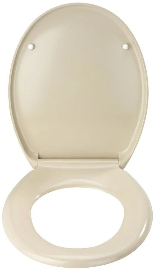 Deska sedesowa OTTANA BEIGE - Duroplast, wolnoopadająca, WENKO