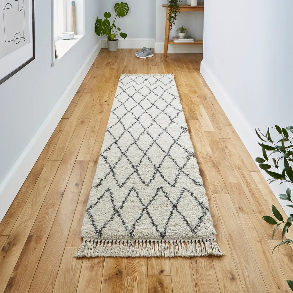 Kremowy chodnik 60x230 cm Boho – Think Rugs