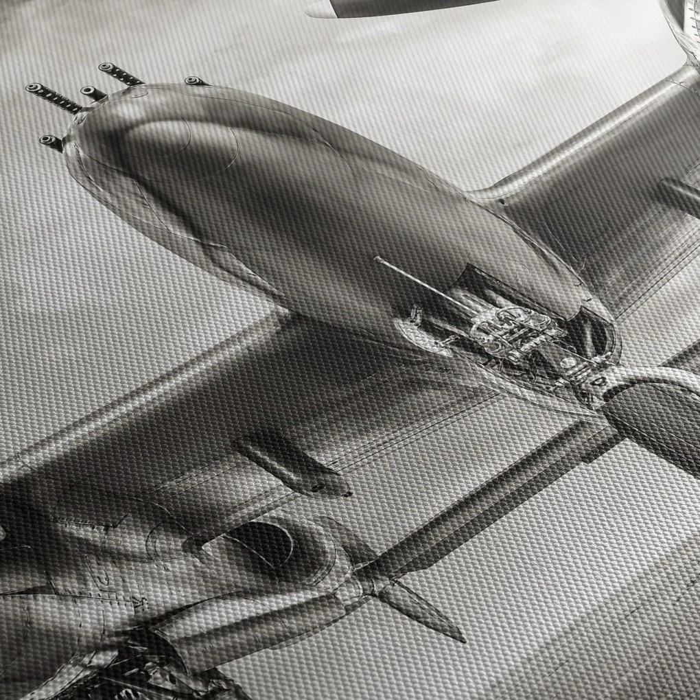 Obraz - Warbird (125x70 cm)