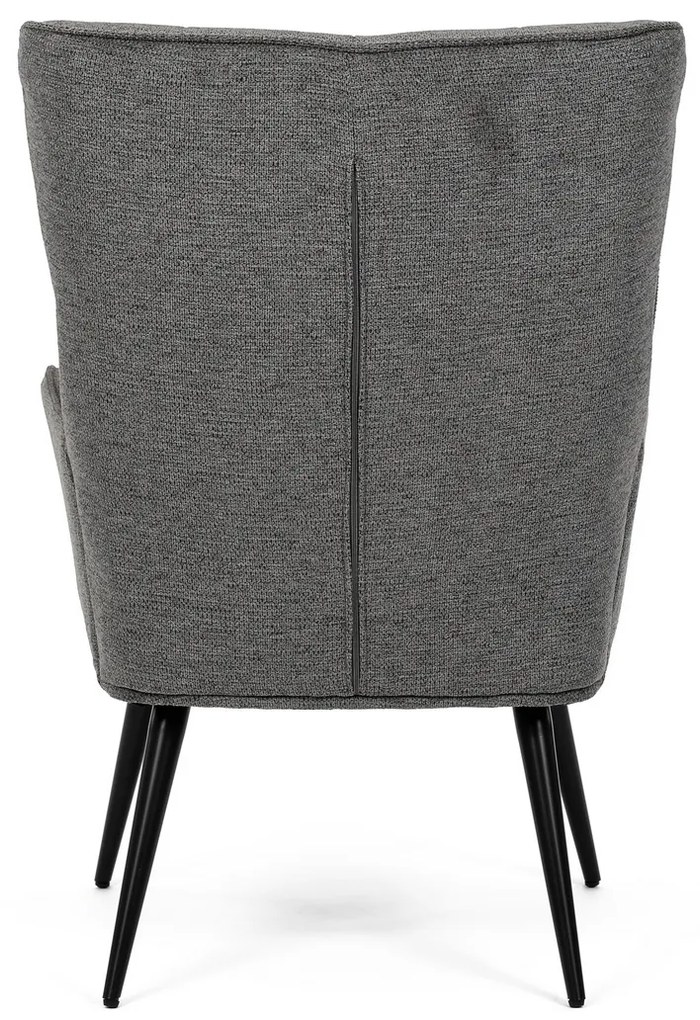 Fotel relaksacyjny 315 GREY2, ciemnoszary