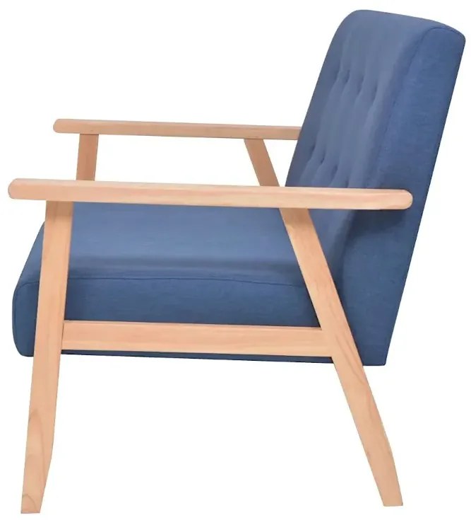 Niebieska sofa 2 osobowa S3-H33