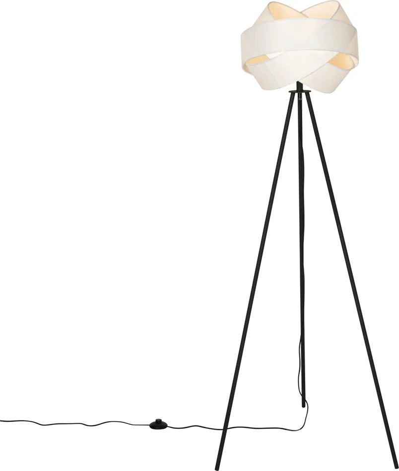 Nowoczesna lampa podłogowa biała - Cloth