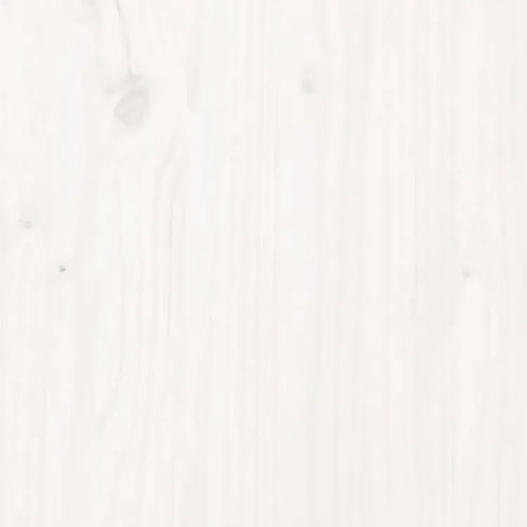 Białe jednoosobowe łóżko z drewna 90x200 cm Z4-L46