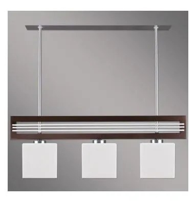 Prezent 51253 - Lampa wisząca SANGA 3xE14/60W/230V