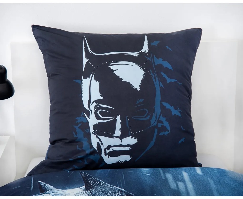 Herding Pościel bawełniana The Batman, 135 x 200 cm, 80 x 80 cm