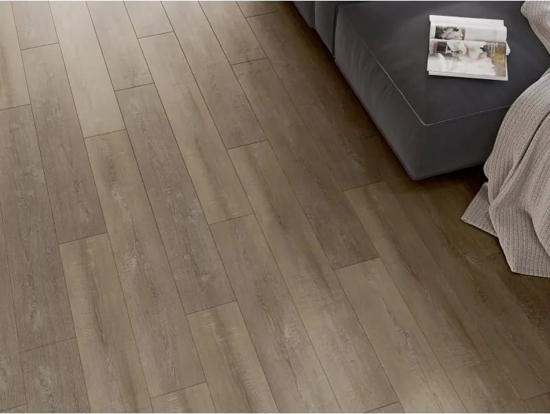 Mexen Windsor próbka paneli winylowych SPC 6,5 mm, podkład IXPE 1,5 mm, 4 V-Fuga, Dąb - F1016-S