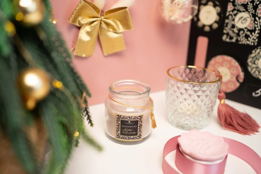 Kalendarz adwentowy ze świeczkami