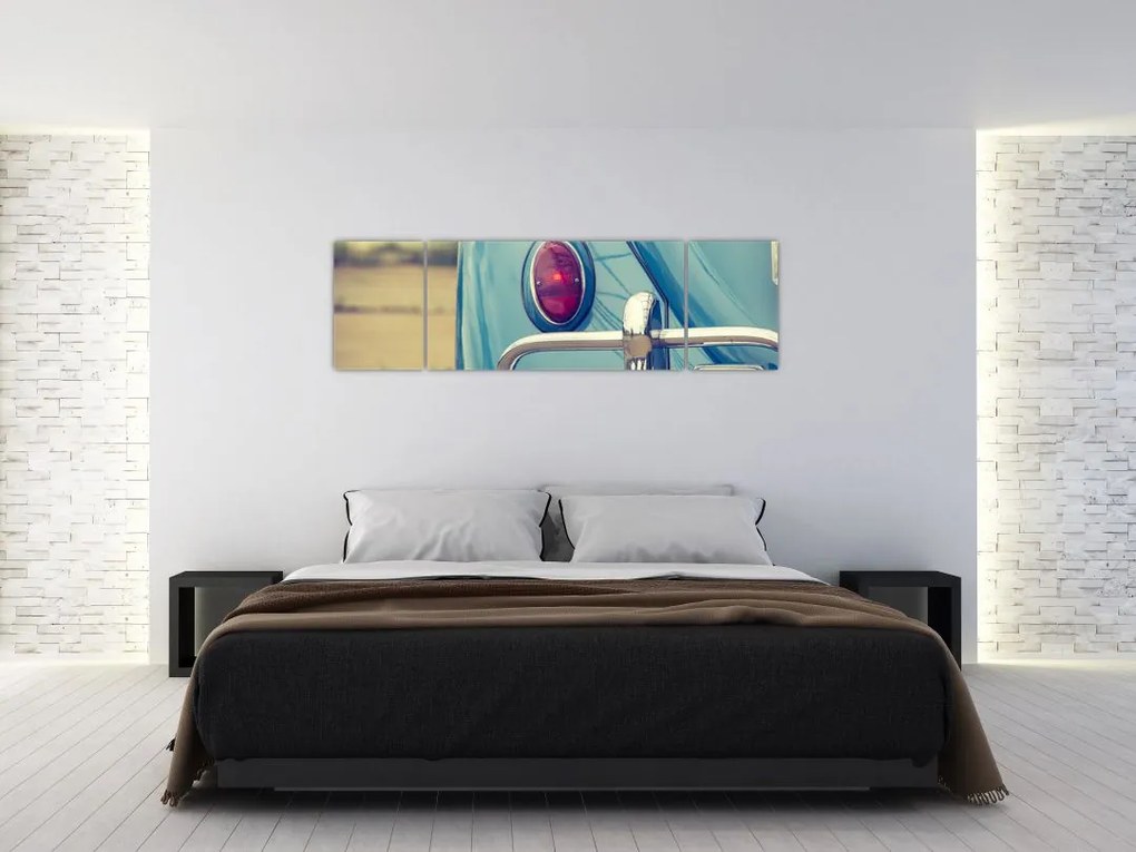 Obraz turkusowego weterana (170x50 cm)